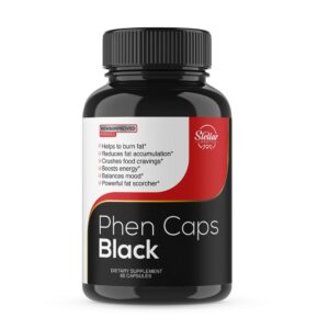Phen Caps Black - 60 Capsules