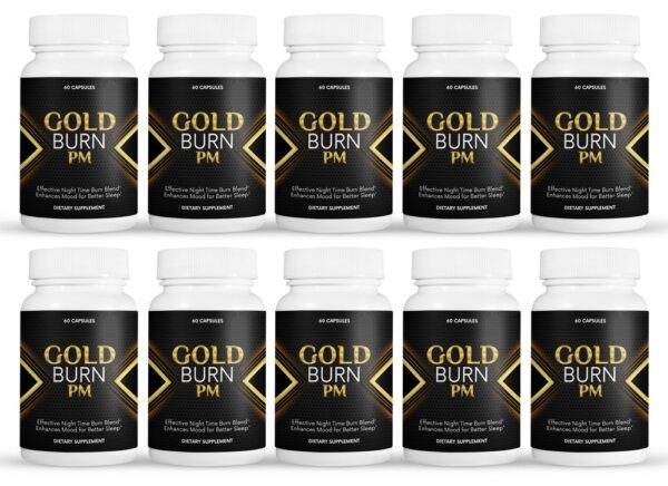 Gold Burn PM - 60 Capsules