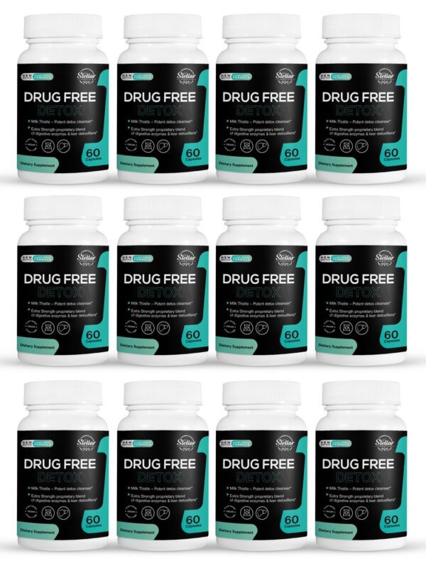Drug Free Detox - 60 Capsules