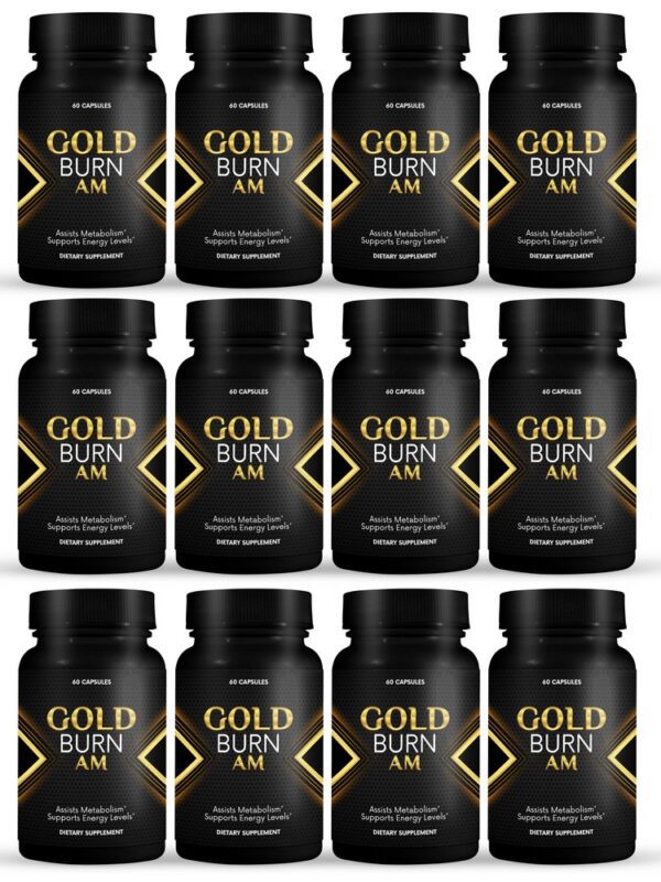 Gold Burn AM - 60 Capsules