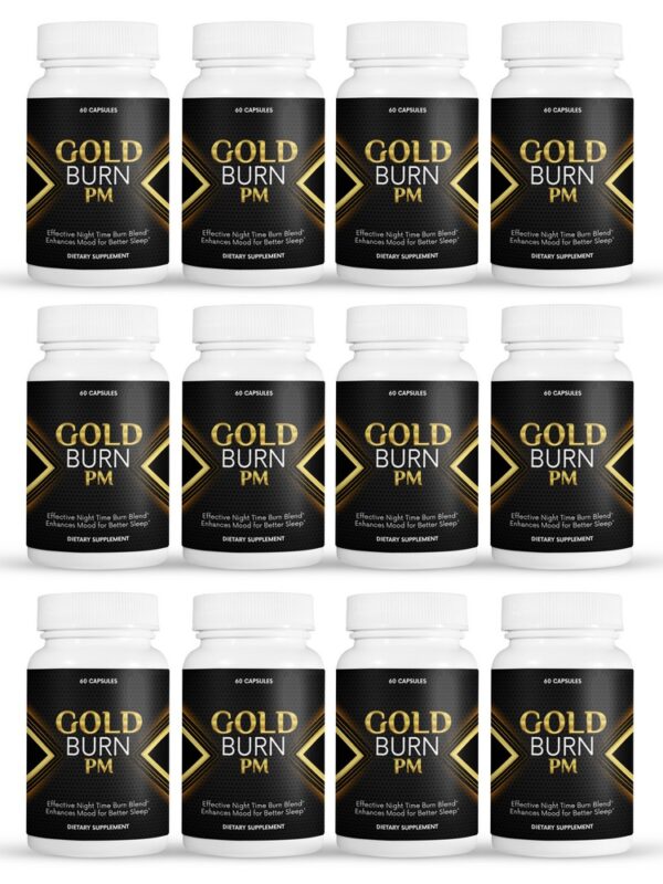 Gold Burn PM - 60 Capsules