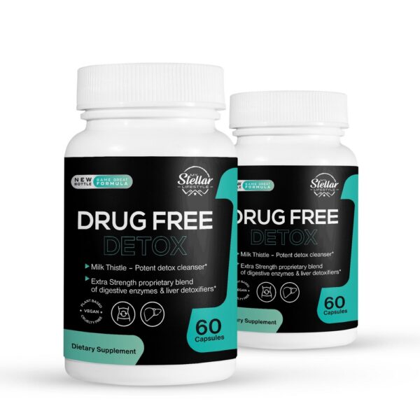 Drug Free Detox - 60 Capsules