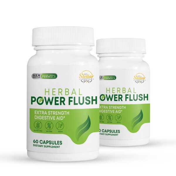 Herbal Power Flush - 60 Capsules