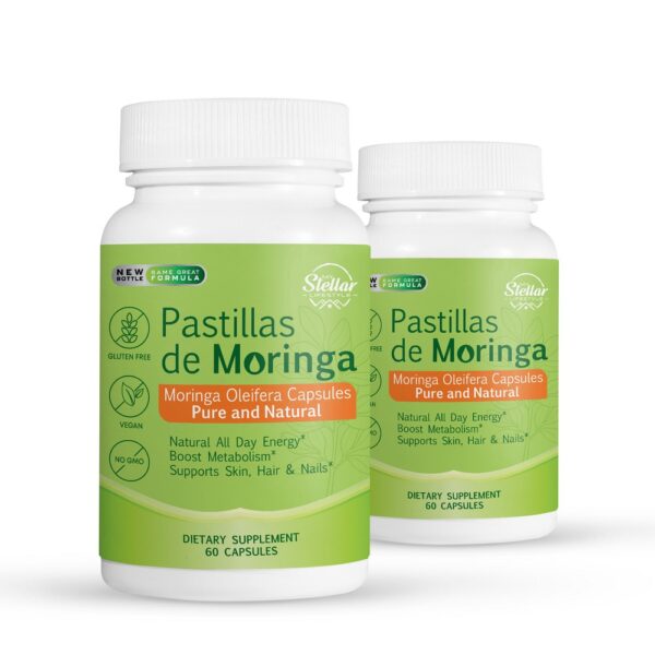 Pastillas de Moringa - 60 Capsules