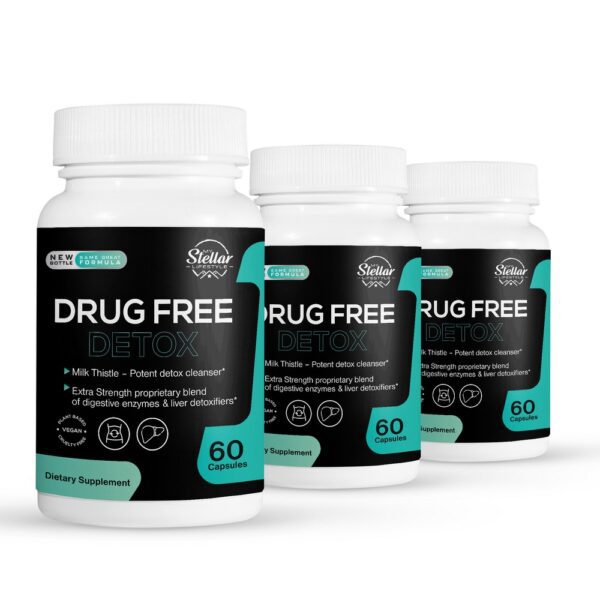 Drug Free Detox - 60 Capsules