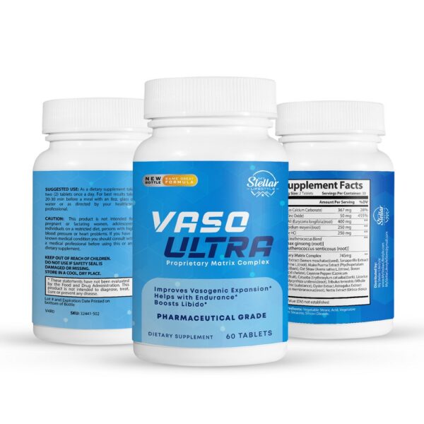 Vaso Ultra - 60 Tablets