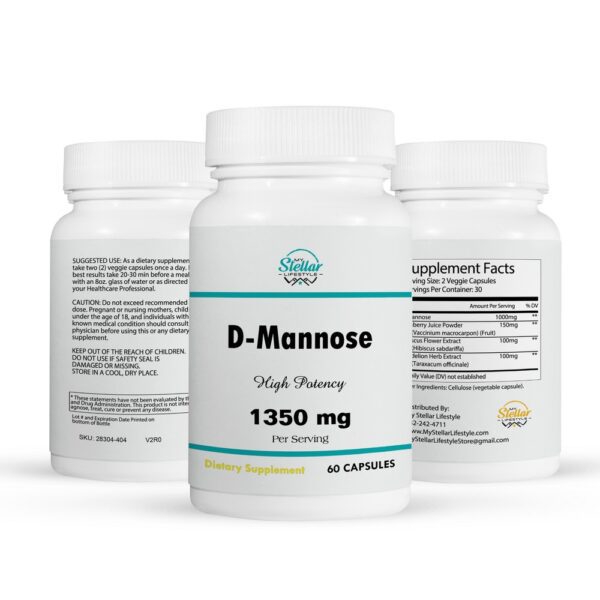 D-Mannose - 60 Capsules