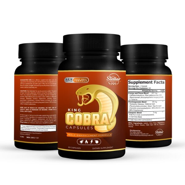 King Cobra Capsules - 60 Capsules