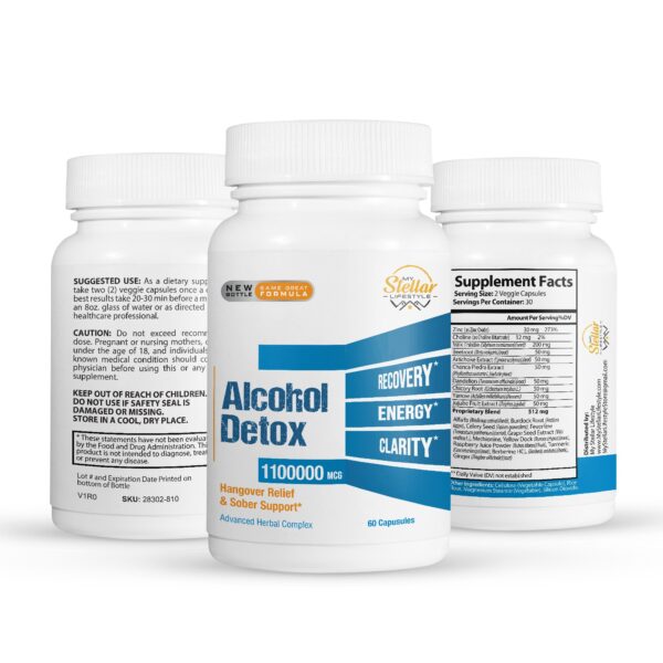 Alcohol Detox - 60 Capsules