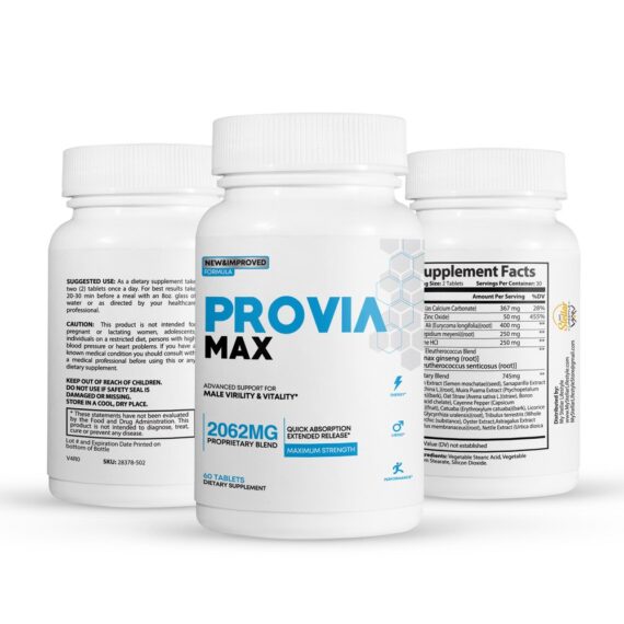 Provia Max For Men Dietary Supplement Pills Reviews