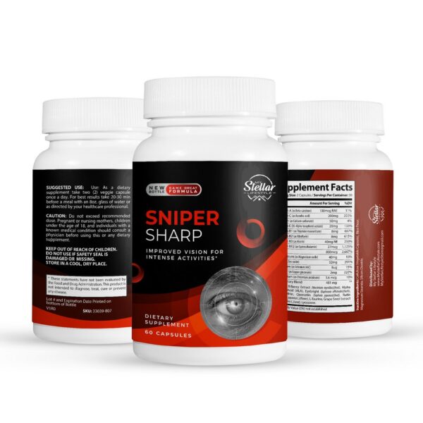 Sniper Sharp - 60 Capsules