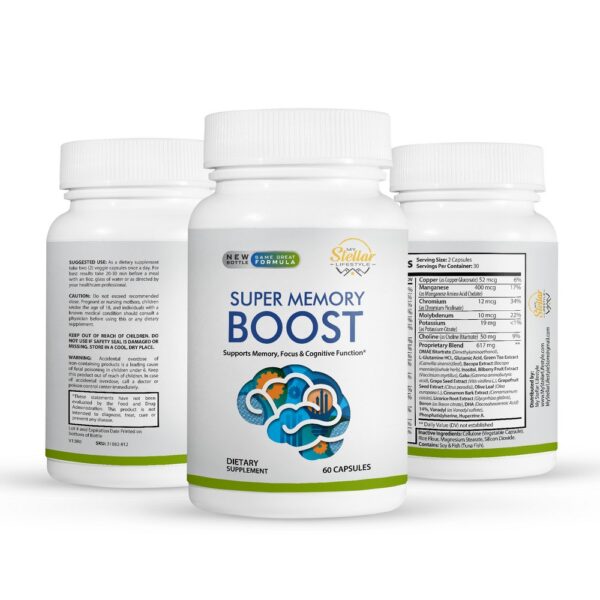 Super Memory Boost - 60 Capsules