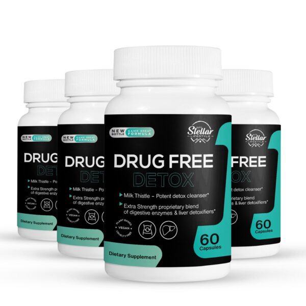 Drug Free Detox - 60 Capsules