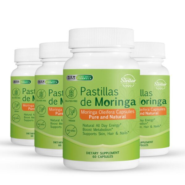 Pastillas de Moringa - 60 Capsules