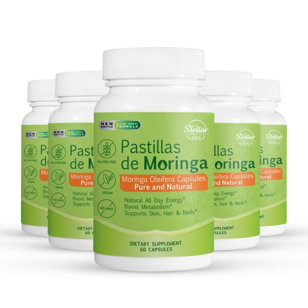 Pastillas de Moringa - 60 Capsules