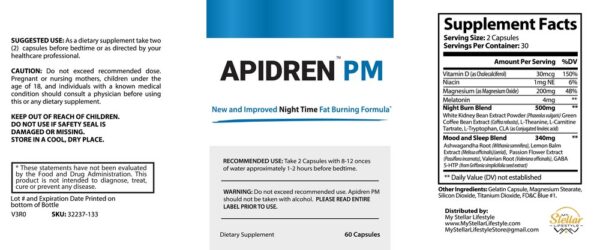 Apidren PM - 60 Capsules