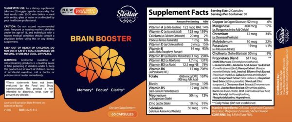 Brain Booster - 60 Capsules