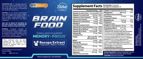 Brain Food - 60 Capsules