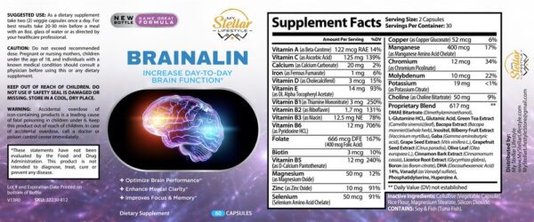 Brainalin - 60 Capsules