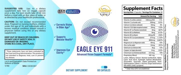 Eagle Eye 911 - 60 Capsules