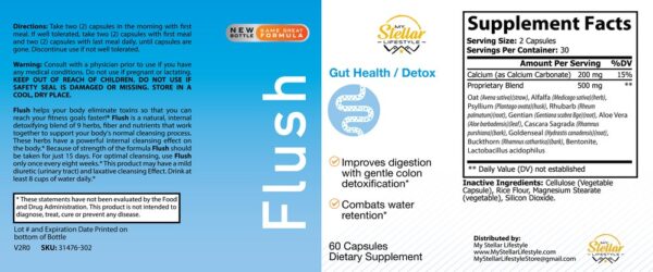 Flush - 60 Capsules