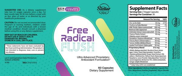 Free Radical Flush - 60 Capsules