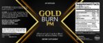 Gold Burn PM - 60 Capsules