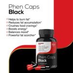 Phen Caps Black - 60 Capsules