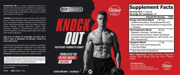 Knock Out - 60 Capsules