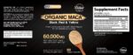 Organic Maca Black, Red and Yellow - 60 Capsules