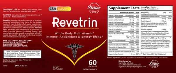 Revetrin - 60 Capsules