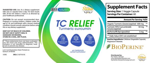 TC Relief - 60 Capsules