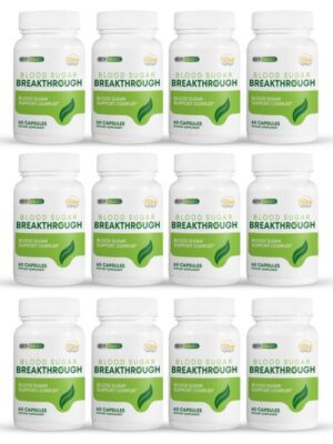 Blood Sugar Breakthrough - 60 Capsules - 100 Bottles
