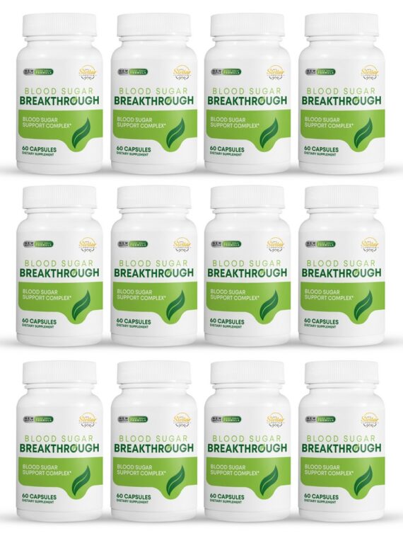 Blood Sugar Breakthrough - 60 Capsules - 100 Bottles