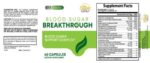 Blood Sugar Breakthrough - 60 Capsules - 100 Bottles