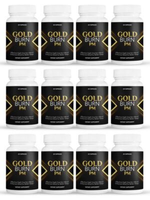 Gold Burn Pm - 60 Capsules - 100 Bottles