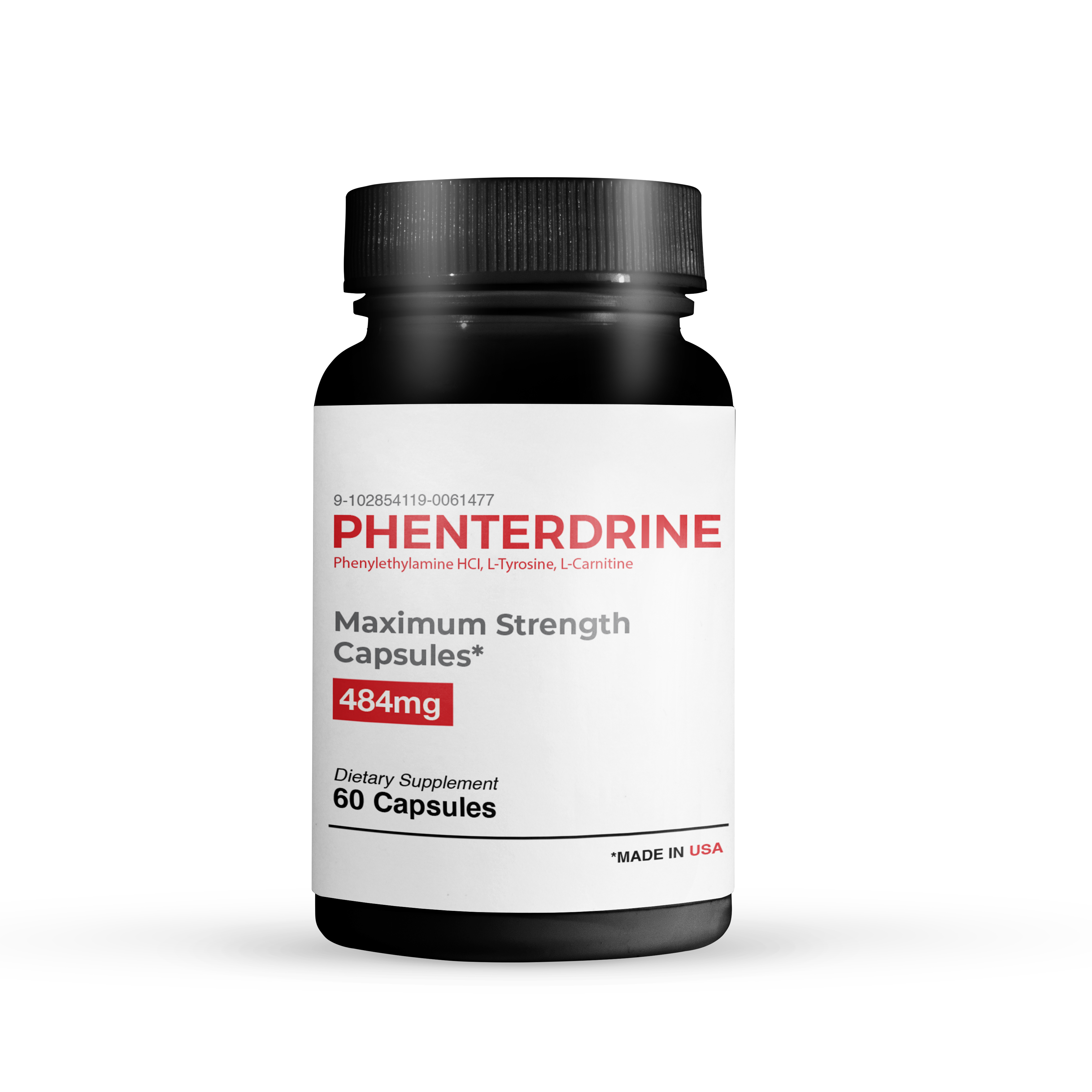 Phenterdrine, thermogenic fat burning formula-60 Capsules