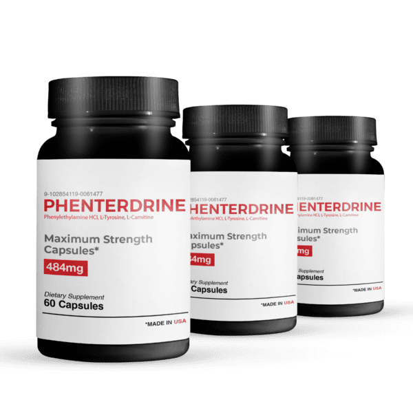 Phenterdrine, thermogenic fat burning formula-60 Capsules
