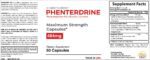 Phenterdrine, thermogenic fat burning formula-60 Capsules